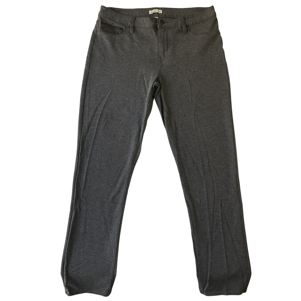 Calvin Klein Jeans Women Pants 8 Charcoal Nylon Viscose 27" Inseam & 29” Waist